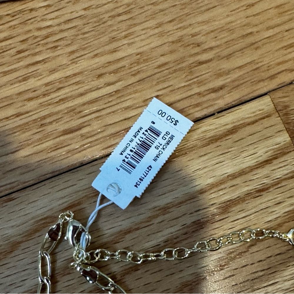 Kendra Scott Merrick Gold Chain Necklace and Bracelet Set - Picture 2 of 4